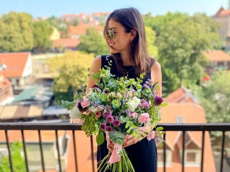 Šopek rož za rojstni dan